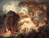 Jean Fragonard The Bathers painting